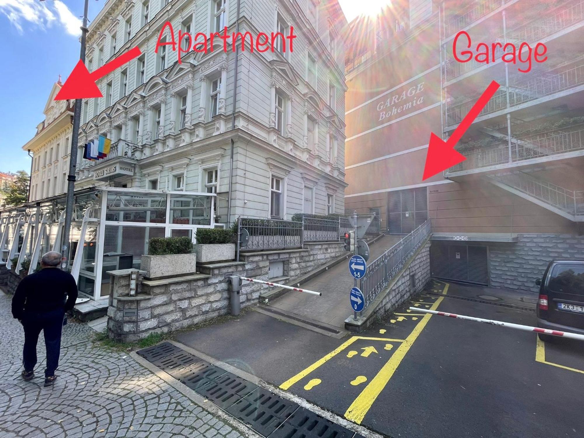 Huge Two Floor Apartment On The Park Colonnade With Free Parking For One Car, 160 Sqm Karlsbad Exterior foto