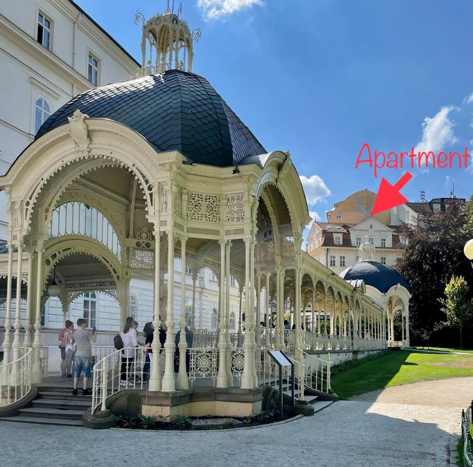 Huge Two Floor Apartment On The Park Colonnade With Free Parking For One Car, 160 Sqm Karlsbad Exterior foto